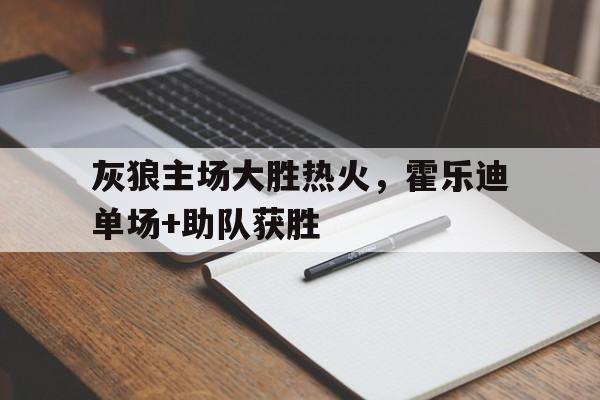 灰狼主场大胜热火，霍乐迪单场+助队获胜
